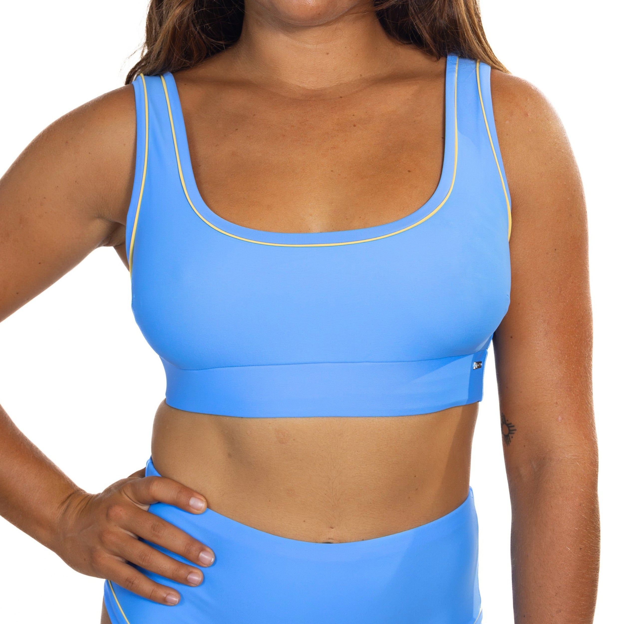 ZURRI TOP AZURE