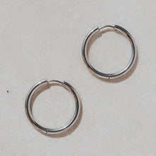 20mm silver surf earrings