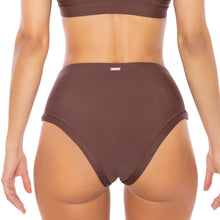 high waist brown bikini bottoms lore of the sea 